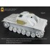 1/35 WWII German StuG.III Ausf.G Track Links/Spare Wheel Mounts for Dragon Smart kits