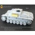 1/35 WWII German StuG.III Ausf.G Track Links/Spare Wheel Mounts for Dragon Smart kits