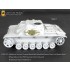 1/35 WWII German StuG.III Ausf.G Track Links/Spare Wheel Mounts for Dragon Smart kits