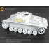 1/35 WWII German StuG.III Ausf.G Track Links/Spare Wheel Mounts for Dragon Smart kits