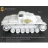 1/35 WWII German StuG.III Ausf.G Track Links/Spare Wheel Mounts for Dragon Smart kits