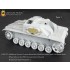 1/35 WWII German StuG.III Ausf.G Track Links/Spare Wheel Mounts for Dragon Smart kits