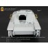 1/35 WWII German StuG.III Ausf.G Track Links/Spare Wheel Mounts for Dragon Smart kits
