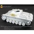 1/35 WWII German StuG.III Ausf.G Track Links/Spare Wheel Mounts for Dragon Smart kits