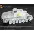 1/35 WWII German StuG.III Ausf.G Track Links/Spare Wheel Mounts for Dragon Smart kits