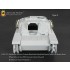 1/35 WWII German StuG.III Ausf.G Track Links/Spare Wheel Mounts for Dragon Smart kits