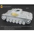 1/35 WWII German StuG.III Ausf.G Track Links/Spare Wheel Mounts for Dragon Smart kits
