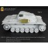 1/35 WWII German StuG.III Ausf.G Track Links/Spare Wheel Mounts for Dragon Smart kits