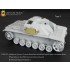 1/35 WWII German StuG.III Ausf.G Track Links/Spare Wheel Mounts for Dragon Smart kits