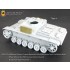 1/35 WWII German StuG.III Ausf.G Track Links/Spare Wheel Mounts for Dragon Smart kits