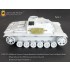 1/35 WWII German StuG.III Ausf.G Track Links/Spare Wheel Mounts for Dragon Smart kits