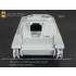 1/35 WWII German StuG.III Ausf.G Track Links/Spare Wheel Mounts for Dragon Smart kits