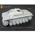 1/35 WWII German StuG.III Ausf.G Track Links/Spare Wheel Mounts for Dragon Smart kits