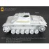 1/35 WWII German StuG.III Ausf.G Track Links/Spare Wheel Mounts for Dragon Smart kits