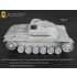 1/35 WWII German StuG.III Ausf.G Track Links/Spare Wheel Mounts for Dragon Smart kits