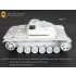 1/35 WWII German StuG.III Ausf.G Track Links/Spare Wheel Mounts for Dragon Smart kits