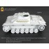 1/35 WWII German StuG.III Ausf.G Track Links/Spare Wheel Mounts for Dragon Smart kits