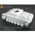 1/35 WWII German StuG.III Ausf.G Track Links/Spare Wheel Mounts for Dragon Smart kits