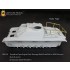 1/35 WWII German StuG.III Ausf.G Early&Late Stowage Rack/Grab Rail Set for Dragon kits