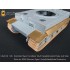 1/35 Tiger I Standard Type Front/Rear Mud Flaps&Standard Hull Side Skirts for Dragon Smart