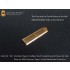 1/35 Tiger I Standard Type Front/Rear Mud Flaps&Standard Hull Side Skirts for Dragon Smart