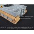1/35 Tiger I Standard Type Front/Rear Mud Flaps&Standard Hull Side Skirts for Dragon Smart