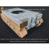 1/35 Tiger I Standard Type Front/Rear Mud Flaps&Standard Hull Side Skirts for Dragon Smart