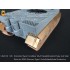 1/35 Tiger I Standard Type Front/Rear Mud Flaps&Standard Hull Side Skirts for Dragon Smart