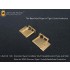 1/35 Tiger I Standard Type Front/Rear Mud Flaps&Standard Hull Side Skirts for Dragon Smart