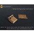 1/35 Tiger I Standard Type Front/Rear Mud Flaps&Standard Hull Side Skirts for Dragon Smart