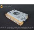 1/35 Tiger I Standard Type Front/Rear Mud Flaps&Standard Hull Side Skirts for Dragon Smart