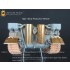 1/35 WWII German Tiger I Heat Shields of Exhaust Stacks for Dragon Smart & Tamiya kits