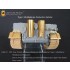 1/35 WWII German Tiger I Heat Shields of Exhaust Stacks for Dragon Smart & Tamiya kits