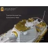 1/35 Panther Ausf.F Turret Roof Mounted Extra Spaced Armour & Covers for Dragon kits