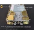 1/35 Panther Ausf.F Turret Roof Mounted Extra Spaced Armour & Covers for Dragon kits