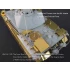 1/35 Panther Ausf.F Turret Roof Mounted Extra Spaced Armour & Covers for Dragon kits