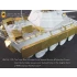 1/35 Panther Ausf.F Turret Roof Mounted Extra Spaced Armour & Covers for Dragon kits