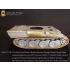 1/35 WWII SdKfz.171 Panther D/A Racks & Brass Storage Tube& Exhaust Pipes Brackets