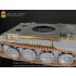 1/35 WWII SdKfz.171 Panther D/A Racks & Brass Storage Tube& Exhaust Pipes Brackets