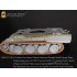 1/35 WWII SdKfz.171 Panther D/A Racks & Brass Storage Tube& Exhaust Pipes Brackets