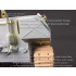 1/35 WWII SdKfz.171 Panther D/A Racks & Brass Storage Tube& Exhaust Pipes Brackets