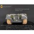 1/35 WWII SdKfz.171 Panther D/A Racks & Brass Storage Tube& Exhaust Pipes Brackets