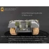 1/35 WWII SdKfz.171 Panther D/A Racks & Brass Storage Tube& Exhaust Pipes Brackets
