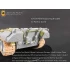 1/35 WWII SdKfz.171 Panther D/A Racks & Brass Storage Tube& Exhaust Pipes Brackets