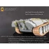 1/35 WWII SdKfz.171 Panther D/A Racks & Brass Storage Tube& Exhaust Pipes Brackets