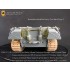 1/35 WWII SdKfz.171 Panther D/A Racks & Brass Storage Tube& Exhaust Pipes Brackets