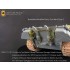 1/35 WWII SdKfz.171 Panther D/A Racks & Brass Storage Tube& Exhaust Pipes Brackets