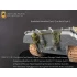 1/35 WWII SdKfz.171 Panther D/A Racks & Brass Storage Tube& Exhaust Pipes Brackets