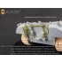 1/35 WWII SdKfz.171 Panther D/A Racks & Brass Storage Tube& Exhaust Pipes Brackets