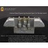 1/35 WWII SdKfz.171 Panther D/A Racks & Brass Storage Tube& Exhaust Pipes Brackets